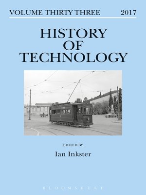 cover image of History of Technology Volume 33